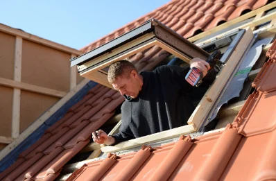 Pose de fenêtres de toit Velux à Crépon